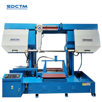 Semi Automatic Metal Band Saw Machine GB4280 Heavy Duty Horizontal Band Saw With CE