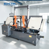 Semi Automatic Horizontalband Saw GB4250 Metal Cutting Band Sawing Machine Sawing Various Metal Materials