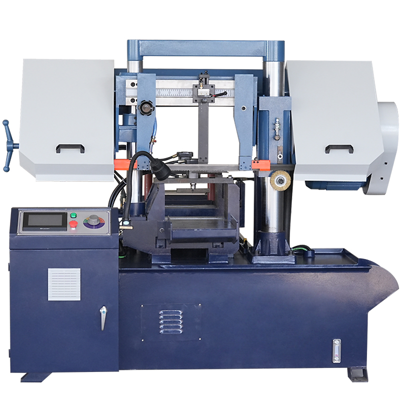 GSK4230 Automatic Horizontal Metal Band Saw Machine for Metal Cutting 11.8in Saw Range 3kw 220v