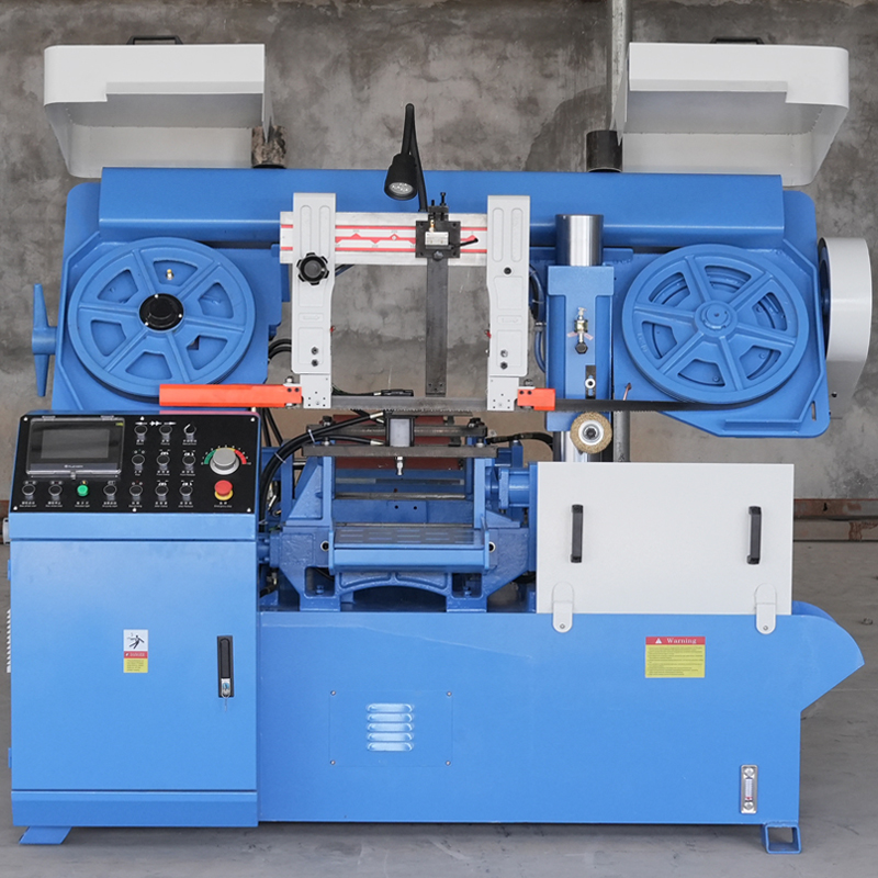 GSK4235 GSK4233 Horizontal Automatic Metal Band Saw Machine with 4.0 kW Motor and 350mm Cutting Capacity