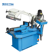 G4025B Horizontal Mitre Band Saw Machine 0-60° Variable Speed Hydraulic Metal Cutting for Steel Pipe And Profiles
