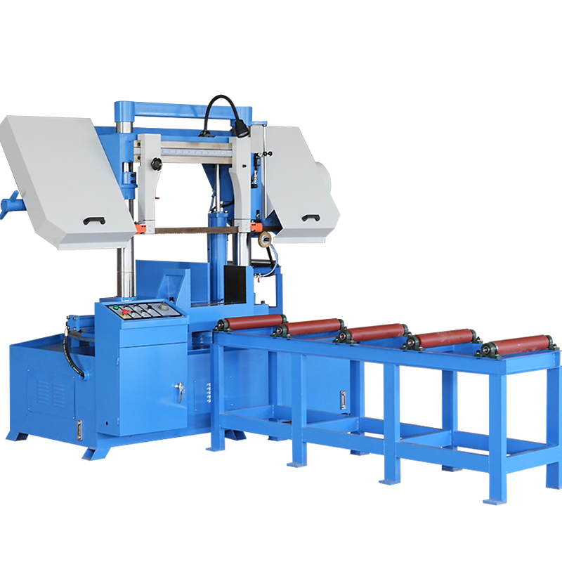 Horizontal Miter Band Saw Machine GZ4250 for Metal Cutting 19.69Inches Cutting Range 0-45 Degrees 5.5Kw Motor