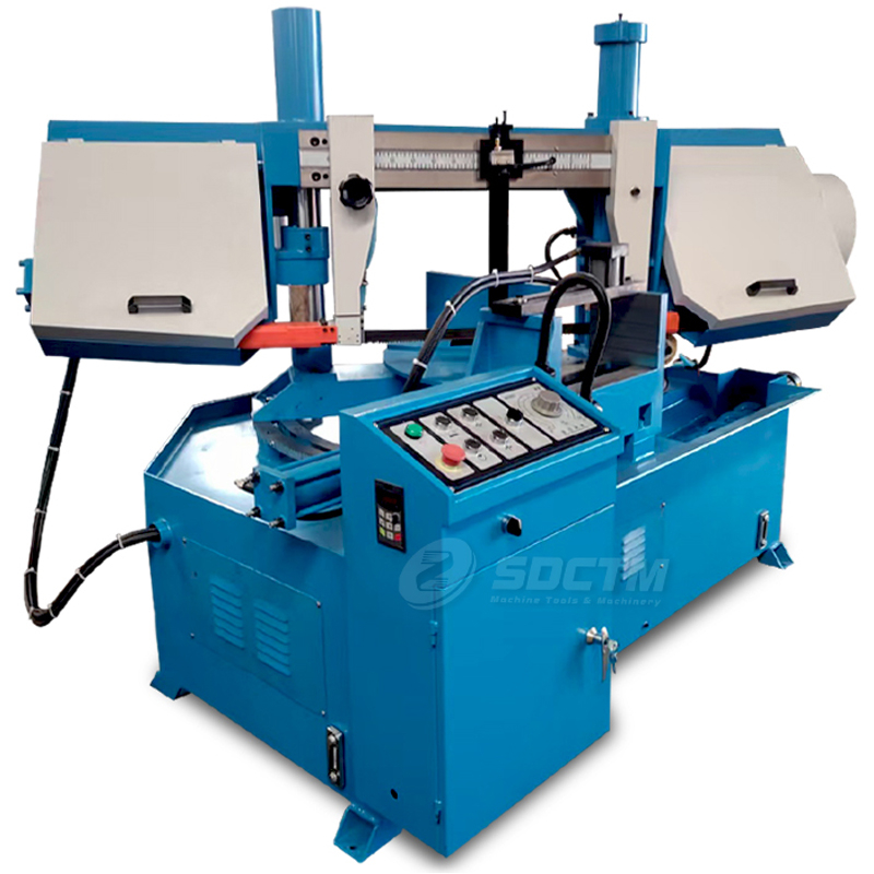 Semi-automatic Miter Cut Angle Band Saw Machine GZ4230 Metal Cutting Band Saw Machine Easy to Operate