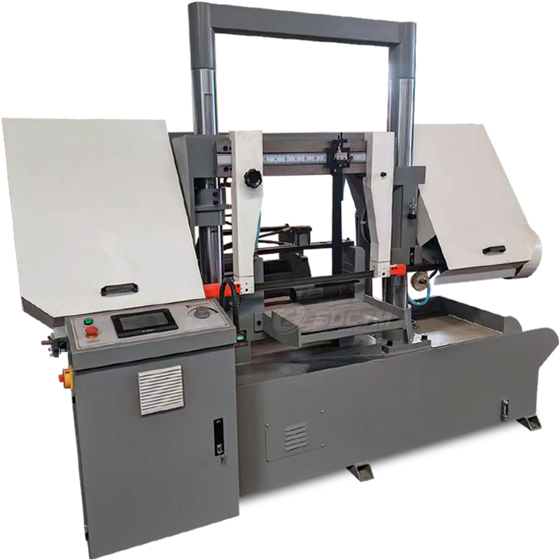 GSK4250 Automatic Horizontal Band Saw for Metal Cutting 19.69" Saw Range 5.5kw 220v Metal Band Saw Machine