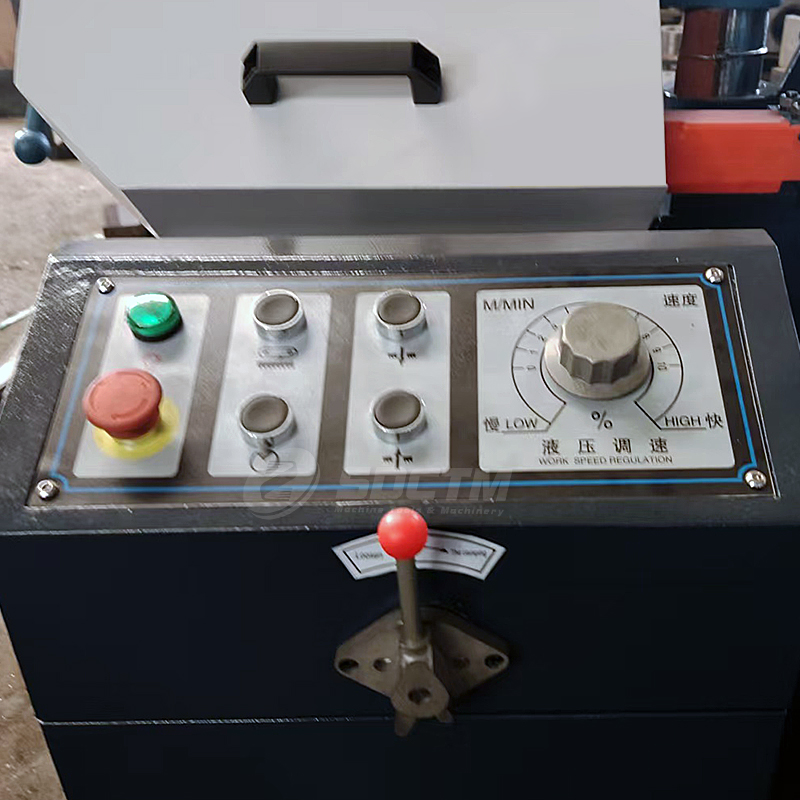 Double Column Band Saw GB4230 Semi-Automatic Metal Cutting Band Saw Horizontal Band Sawing Machine