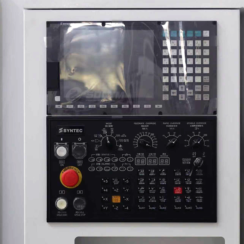 Facing and Turning and Drilling Hole Machine ZKX680 CNC Facing and Centering Hole Machine Three-axis 45°