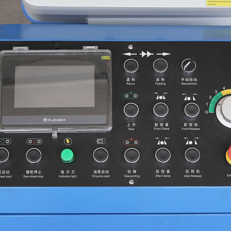 Full Automatic Metal Cutting Machine Horizontal CNC Band Saw GSK4235 Hydraulic Sawing Machine GSK4233