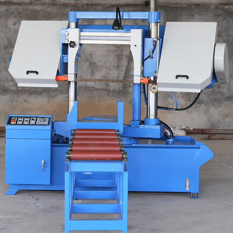 Horizontal Metal Cutting Band Saw Machine GZ4250 with 0-45 Degree Oblique Angle Cutting Feature