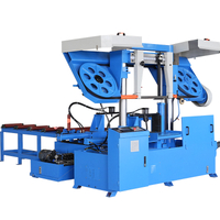 GSK4250 Automatic Horizontal Band Saw for Metal Cutting 19.69" Saw Range 5.5kw 220v