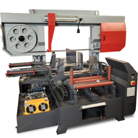 CE Certified Horizontal Fully Automatic Band Saw Machine GSK4260Z Metal Cutting Machine CNC Miter Band Saw Machine