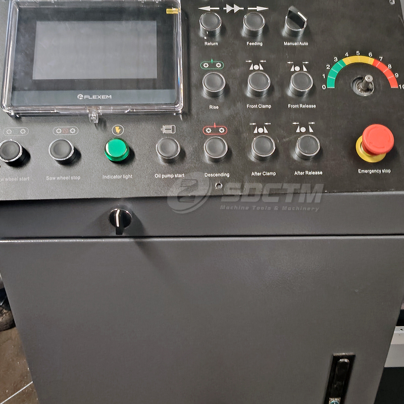 CE Certified Horizontal Fully Automatic Band Saw Machine GSK4260Z Metal Cutting Machine CNC Miter Band Saw Machine