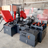 GSK4240Z Automatic Band Saw Machine Rotary Angle Stainless Steel Rod Cutting Machine Hydraulic Saw