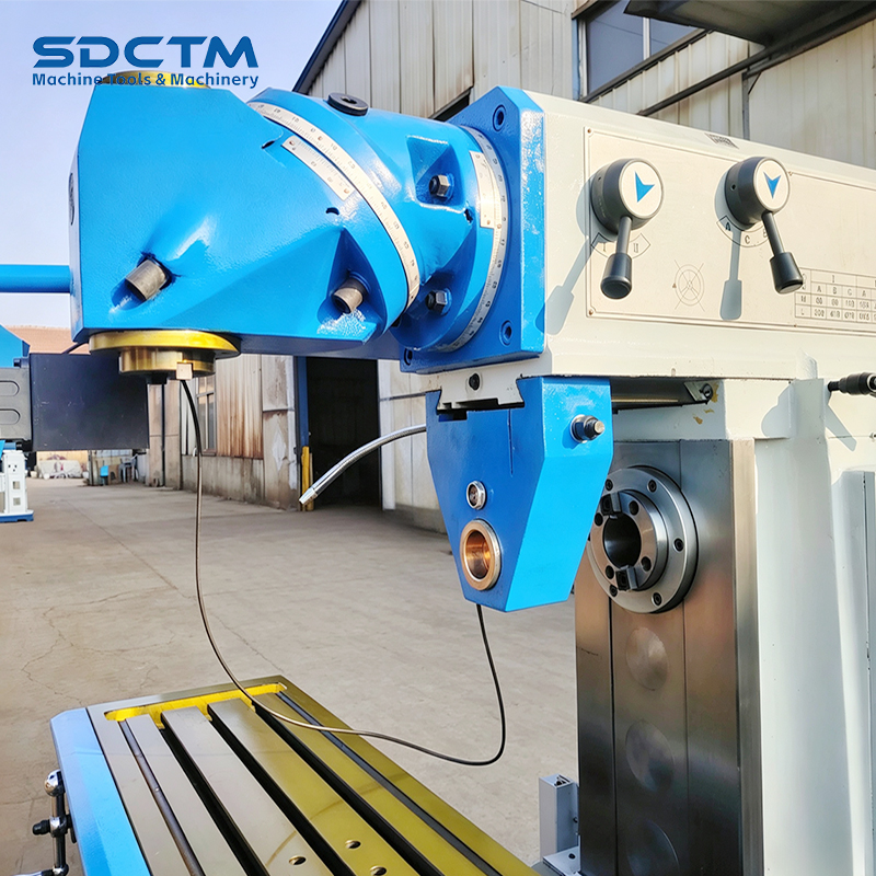 X6436 Universal Milling Machine with Swivel Head Mill High Speed Configuration for High-precision DRO