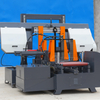 GSK4250 Automatic Band Saw Machine for Aluminum Iron Stainless Steel Metal Cutting Horizontal Sawing Machine