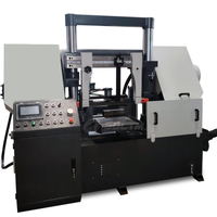GSK4240 Pipe Cutting Metal Band Saw Horizontal Metal Cutting Band Saw Machine 220V 4kw