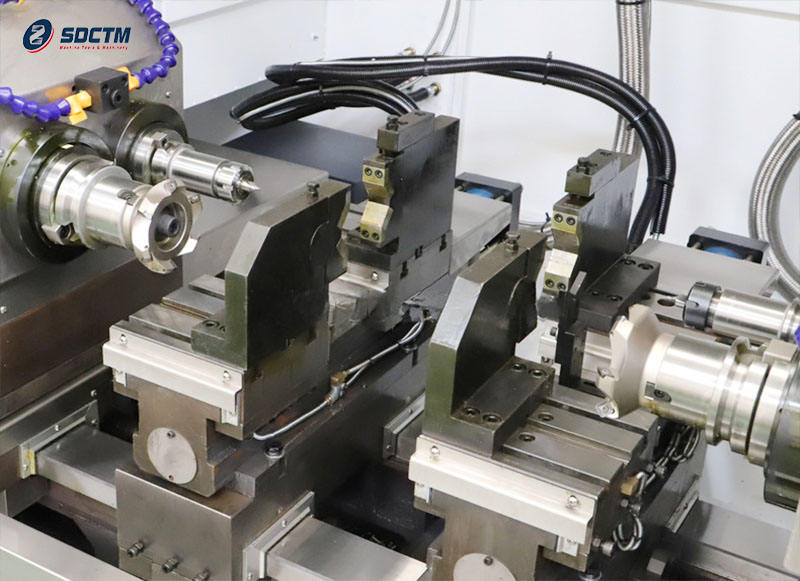 Factory Sales ST80-1000 Model One Clamping Facing Centering Machine at Both Ends Simultaneously