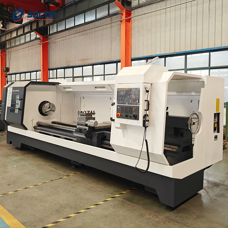 Heavy-duty CNC Lathe Machine CK61125E Large Heavy-cutting Horizontal CNC Machine Tool Equipment with CE