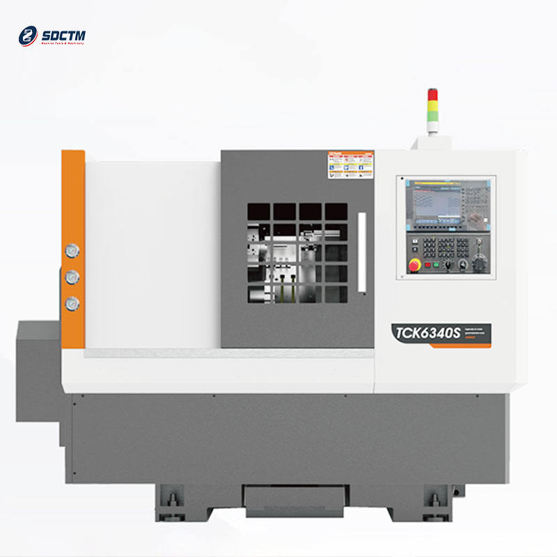 Brand New Cnc Lathes TCK6340 TCK6340S Chinese Horizontal Cnc Turning Center Slant Bed Lathe Machine Price