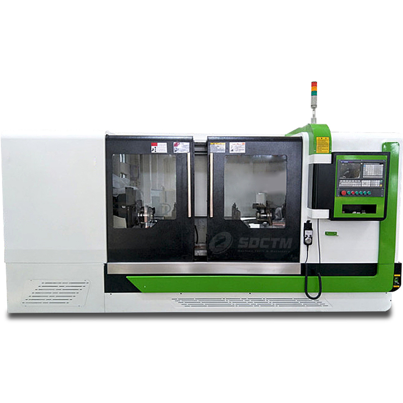 Automatic Facing and Centering Hole Machine ZK8210-1000 Customized CNC Face and Centering Hole All-in-one Machine
