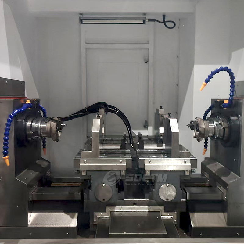 CNC Facing and Centering Hole Machine ZK8210-800 Simultaneously Turning Milling Tapping Drilling Multi-function Machine