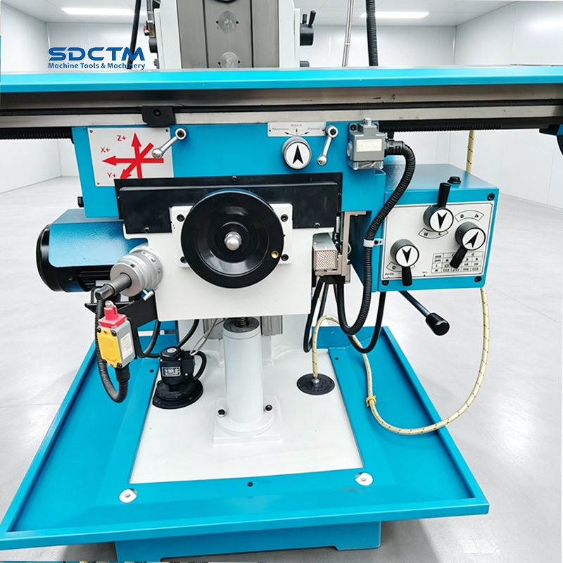 ZX6350A Universal Manual Drilling And Milling Machine With Digital Display Vertical Drilling And Milling Machine