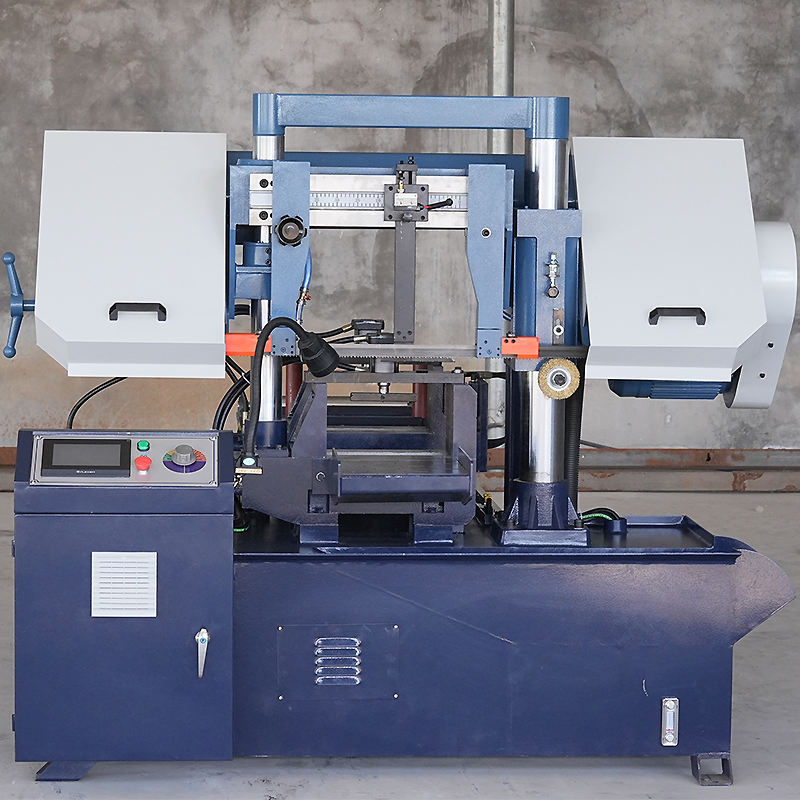 GSK4230 Automatic Horizontal Metal Band Saw Machine for Metal Cutting 11.8in Saw Range 3kw 220v