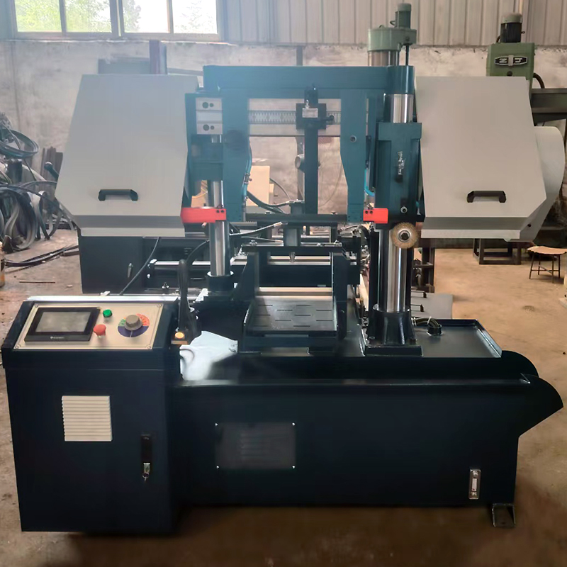 Metalworking CNC Cutting Bandsaw Machine GSK4230 Digital Automatic Sawing Machine