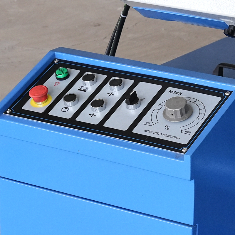 CE Semi-automatic Metal Cutting Band Saw Machine with Linear orbit GB4250 for Steel Bars Pipes H Beams 500mm Saw/cut range