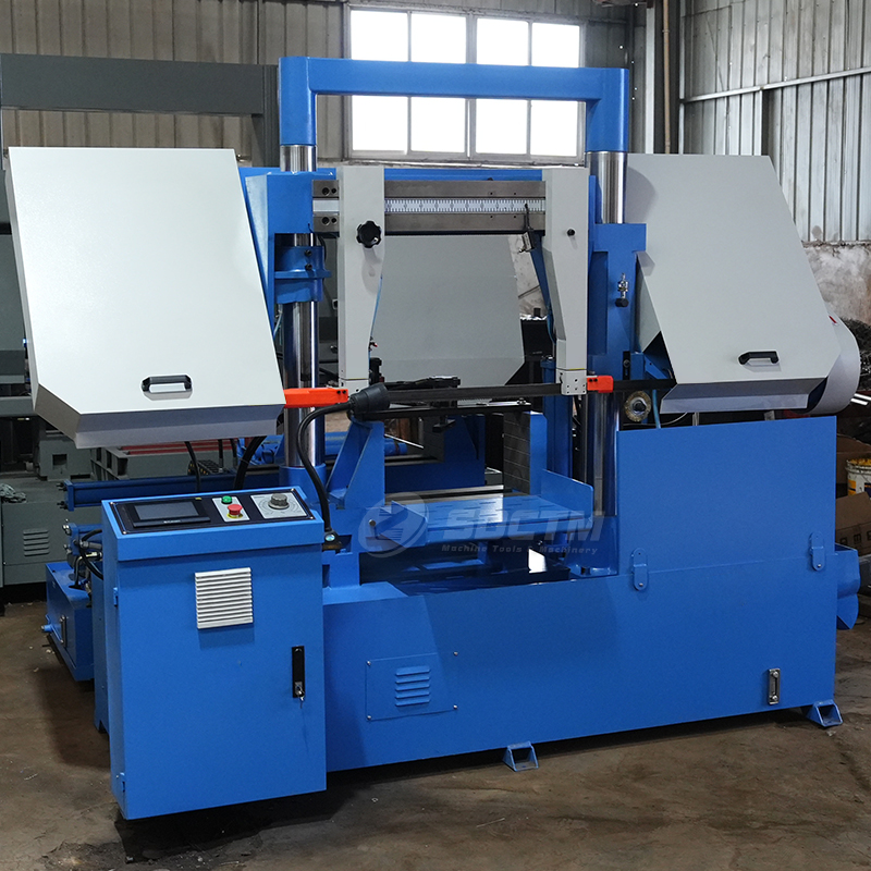 19.69 Inch Horizontal Automatic Metal Band Saw Machine GSK4250 Factory Sales of Metal Cutting Saw