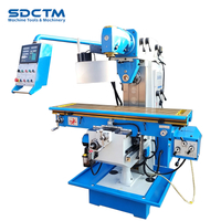 X6436 Universal Milling Machine with Swivel Head Mill High Speed Configuration for High-precision DRO