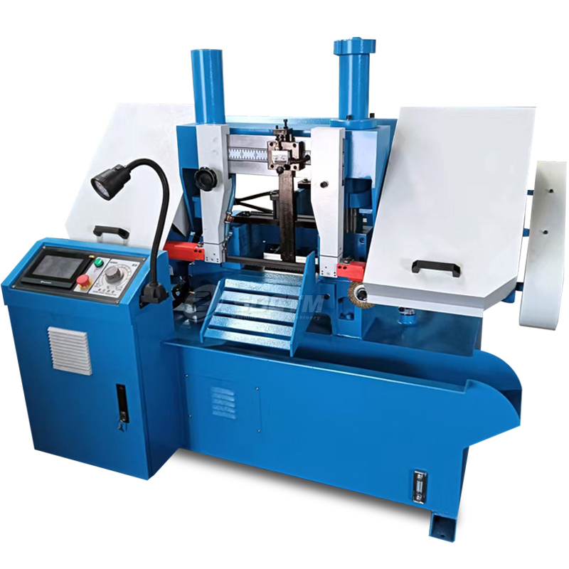 GSK4220 CNC Band Saw Machine Automatic Metal Cutting Saw Machine for Cutting Aluminum and Steel