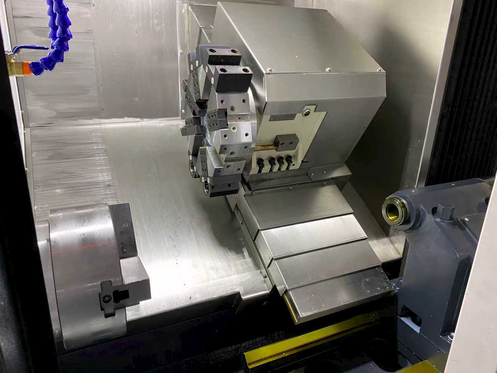 TCK50A Slant Bed CNC Lathe Machine High-Speed Horizontal Turning Center with Taiwan Linear Guide Rail Inclined Bed