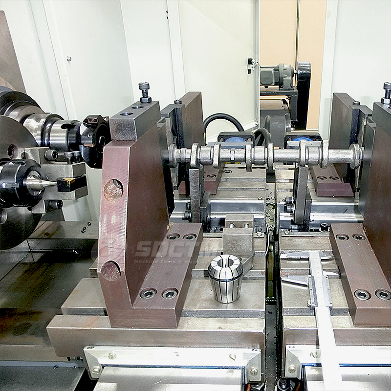 Customized ZK8210 Automatic CNC Facing and Centering Hole Compound Machine