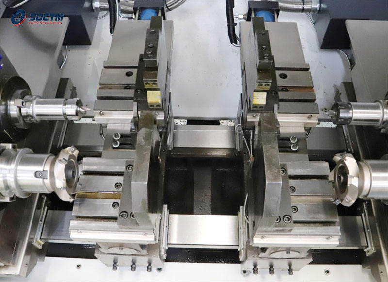 Factory Sales ST80-1000 Model One Clamping Facing Centering Machine at Both Ends Simultaneously
