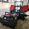 GSK4240Z Automatic Band Saw Machine Rotary Angle Stainless Steel Rod Cutting Machine Hydraulic Saw