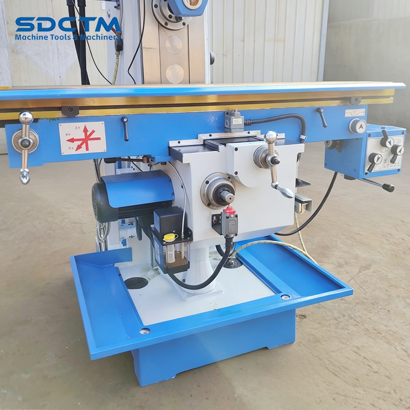 X6436 Universal Milling Machine with Swivel Head Mill High Speed Configuration for High-precision DRO