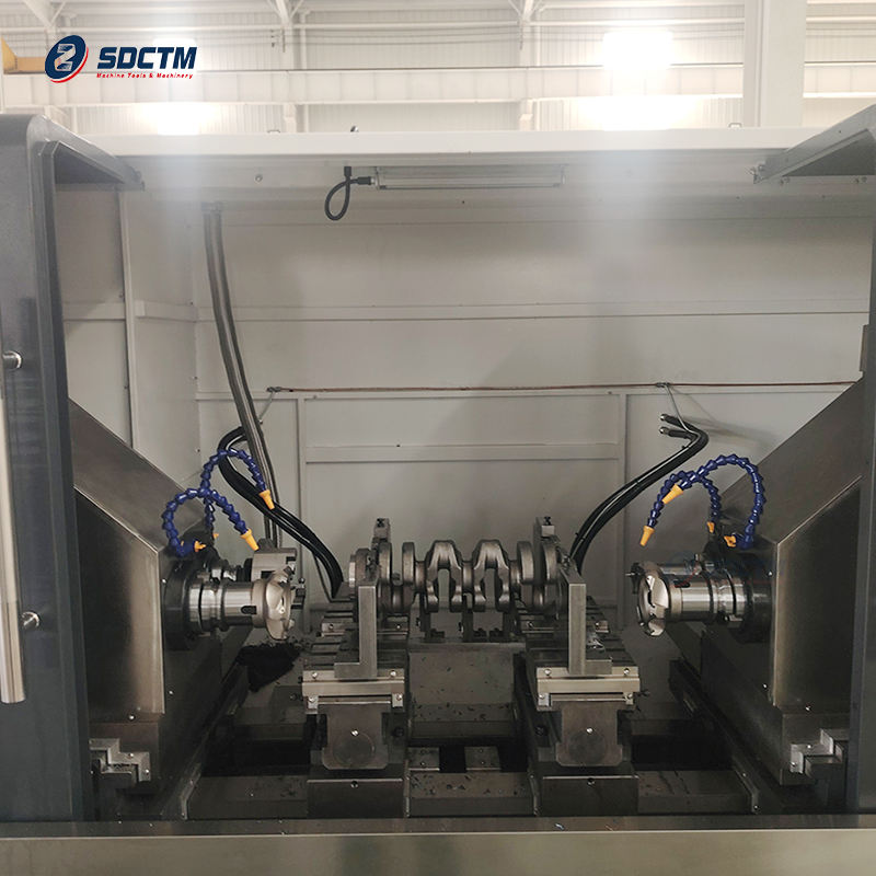 High Efficiency ST10-1000 CNC Mill-Drill for Shaft End Milling & Center CNC Drilling Facing Center Machine