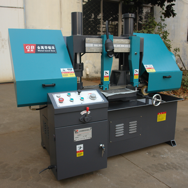 metal cutting band saw GB4235 with manual clamping easy to operate
