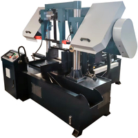 Fully Automatic Metal Sawing Machine GSK4230 Auto Feed Band Saw CNC Metal Cutting Bandsaw for Sale