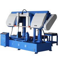 GB4250 Hot Selling China Horizontal Linear Orbit Metal Band Saw Machine for Metal Cutting