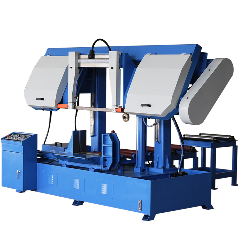 GB4250 Hot Selling China Horizontal Linear Orbit Metal Band Saw Machine for Metal Cutting