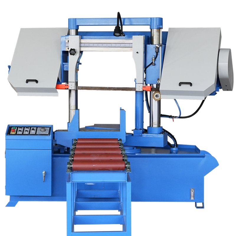 Horizontal Metal Cutting Band Saw Machine GZ4250 with 0-45 Degree Oblique Angle Cutting Feature