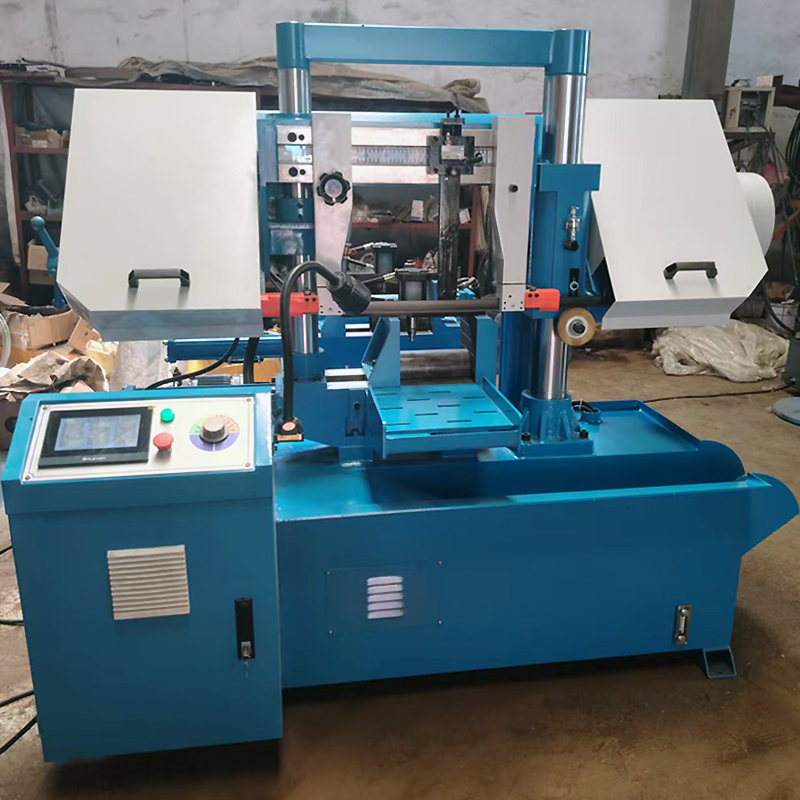 300 mm Fully Automatic CNC Band Saw GSK4230 Bar Cutting Band Saw for Metal Cutting Steel CE Provided Cnc Motor Hydraulic