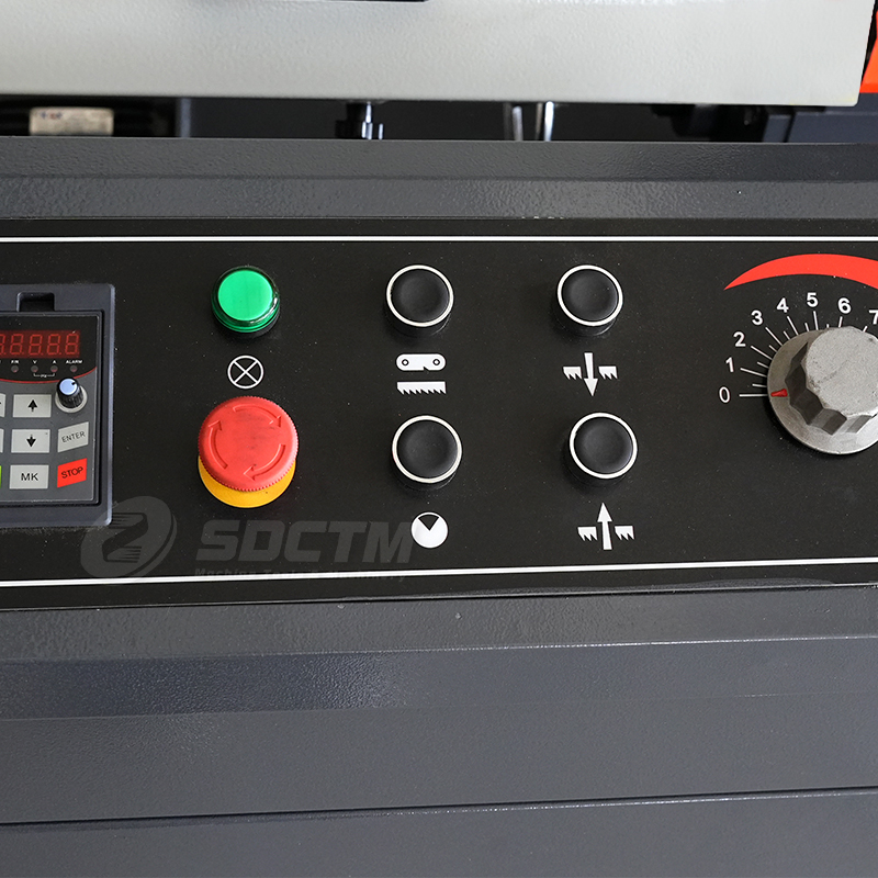 GB4250 High Precision Metal Cutting Band Saw Manual Horizontal Bandsaw Machine for Steel and Aluminum Industrial Sawing Machine