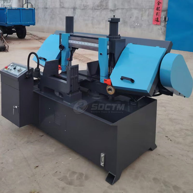 Metal Cutting Machine Miter Cut Angle Band Saw Machine GZ4230 Semi Automatic Band Saw Machine