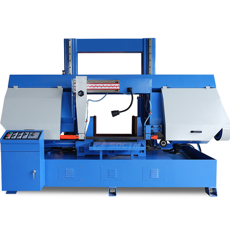 Industrial Grade GB4260 Band Saw Machine Horizontal Metal Band Saw Manual Tension Core Including Motor Engine Gear