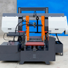 GSK4250 Automatic Band Saw Machine for Aluminum Iron Stainless Steel Metal Cutting Horizontal Sawing Machine