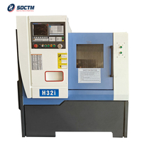 H32I CNC Gang Lathe Gang Tool Post Automatic CNC Machine Medium Heavy Duty SLant Bed Fanuc GSK